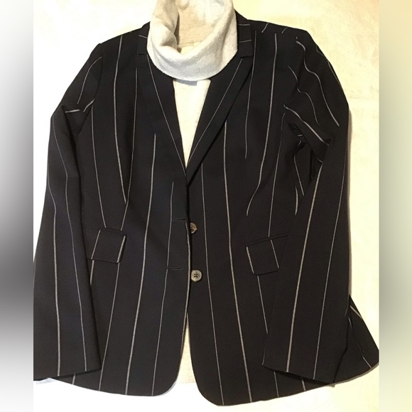 Dex Pinstripe Blazer - Picture 2 of 2